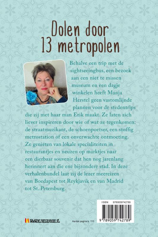Achterkant van Dolen door dertien metropolen