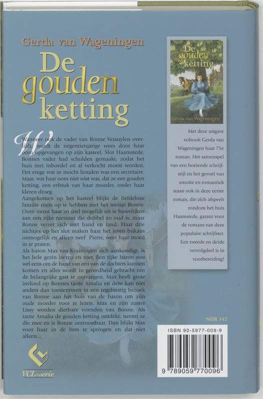 Achterkant van De gouden ketting