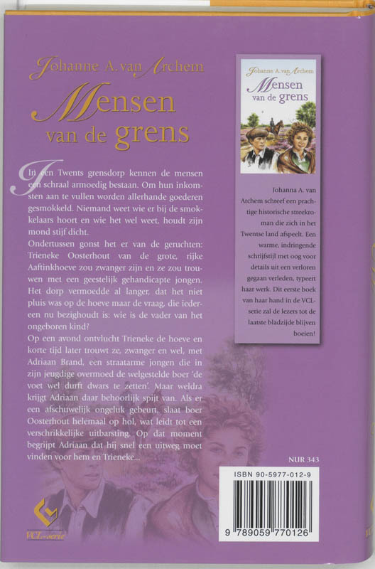 Achterkant van Mensen van de grens