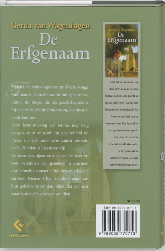 Achterkant van De erfgenaam