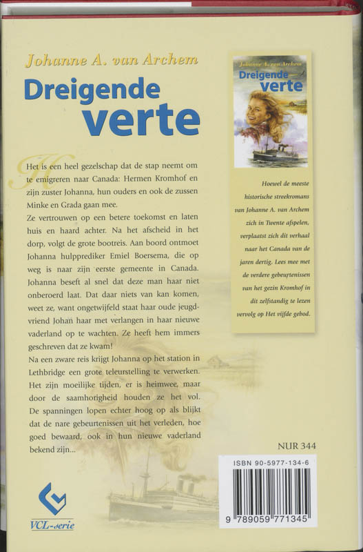 Achterkant van Dreigende verte