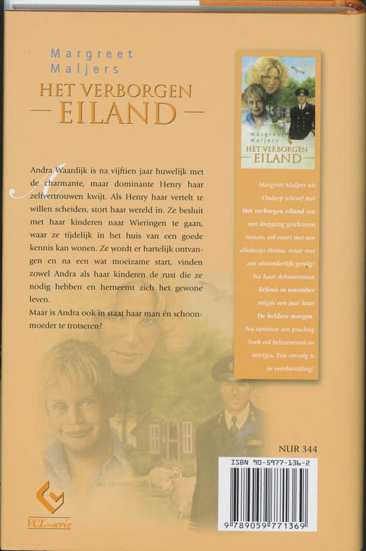 Achterkant van Het verborgen eiland