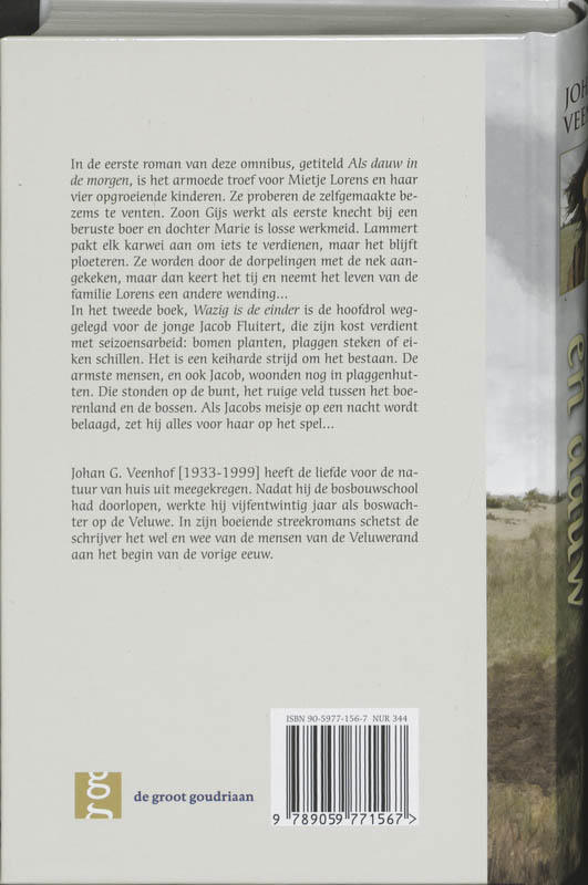 Achterkant van Voor dag en dauw