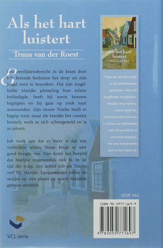 Achterkant van Als het hart luistert