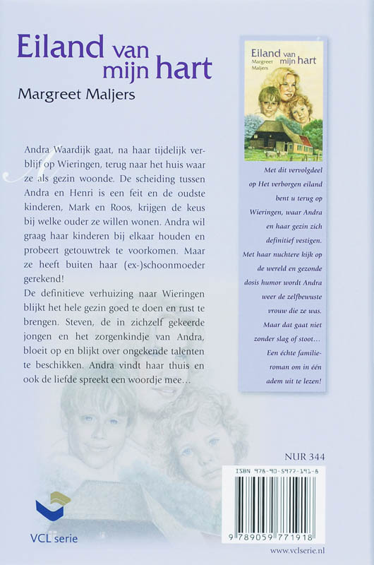Achterkant van Eiland van mijn hart