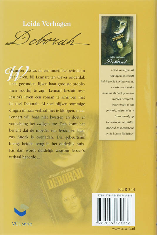 Achterkant van Deborah