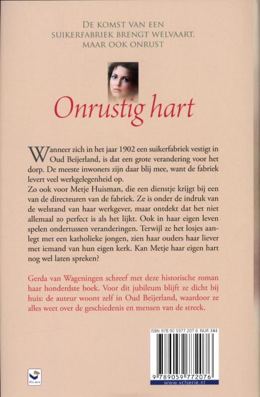 Achterkant van Onrustig hart