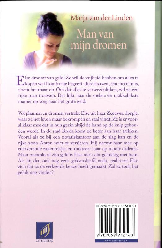 Achterkant van Man van mijn dromen