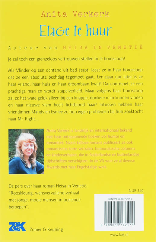 Achterkant van Etage te huur