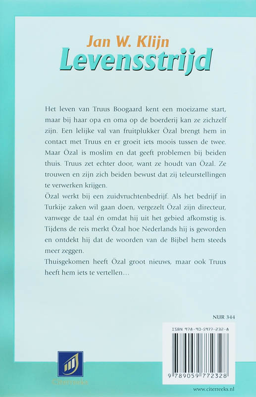 Achterkant van Levensstrijd