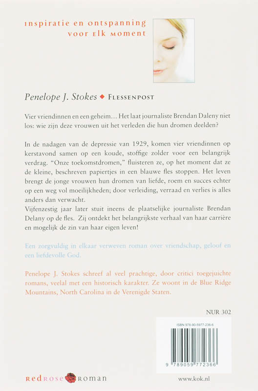 Achterkant van Flessenpost