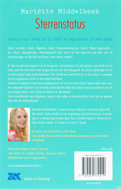 Achterkant van Sterrenstatus