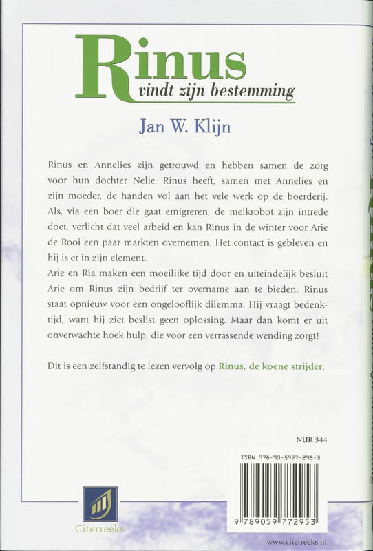 Achterkant van Rinus vindt zijn bestemming