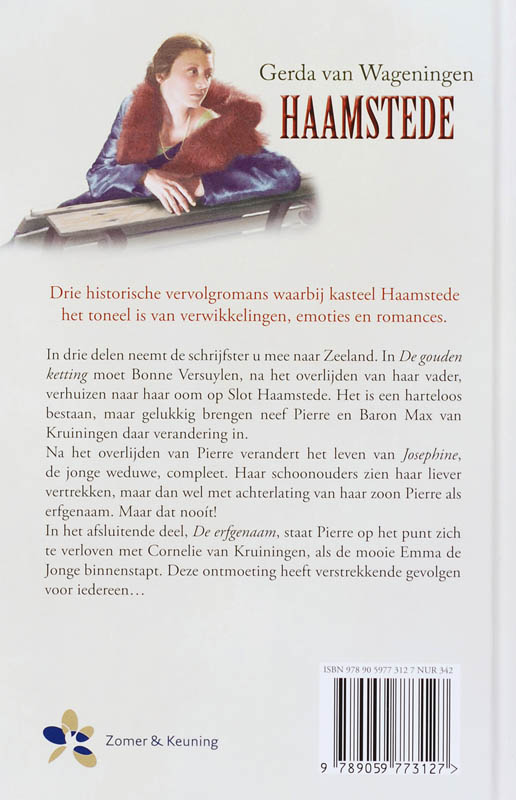 Achterkant van Haamstede trilogie