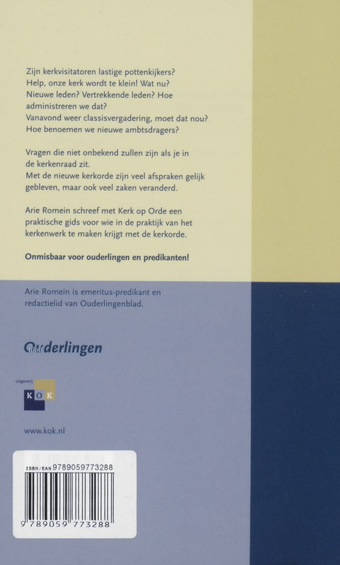 Achterkant van Kerk op orde