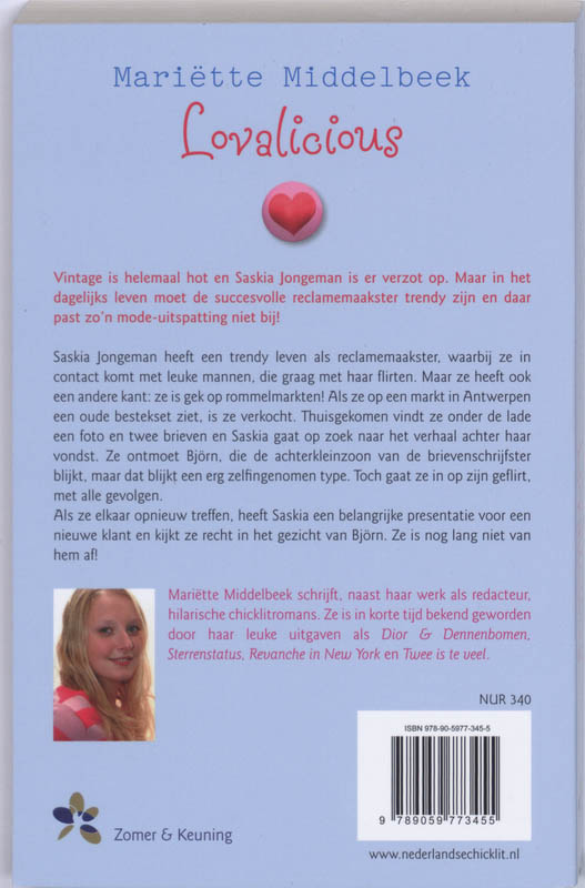 Achterkant van Lovalicious
