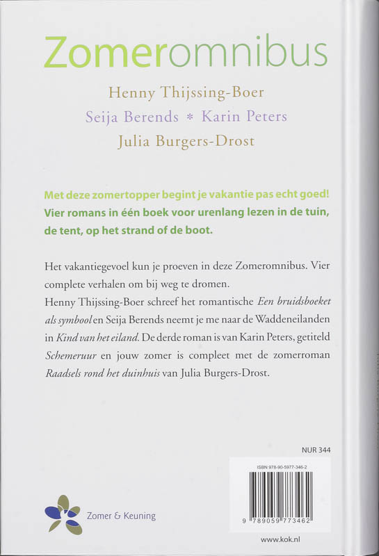 Achterkant van Zomeromnibus 2008