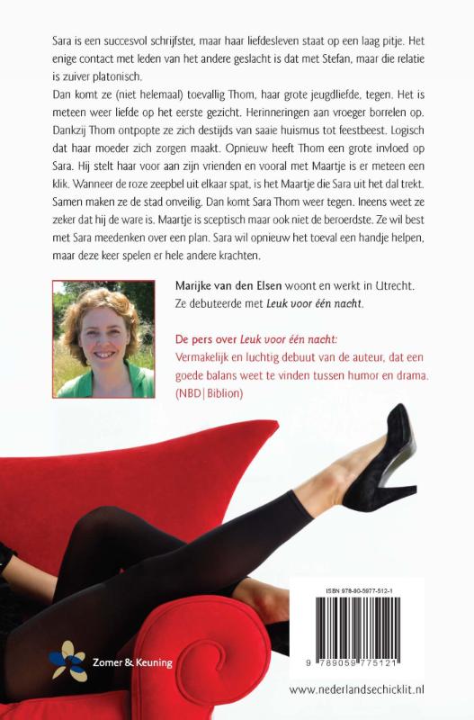 Achterkant van Gek van jou
