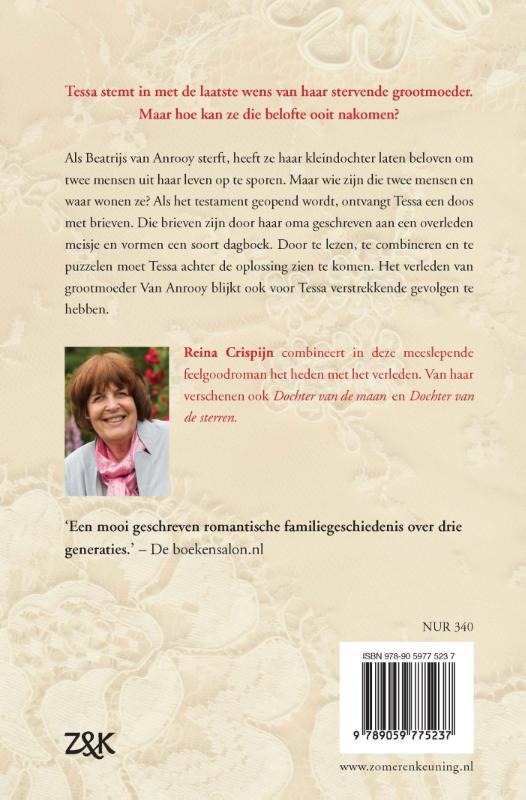 Achterkant van De verborgen brieven