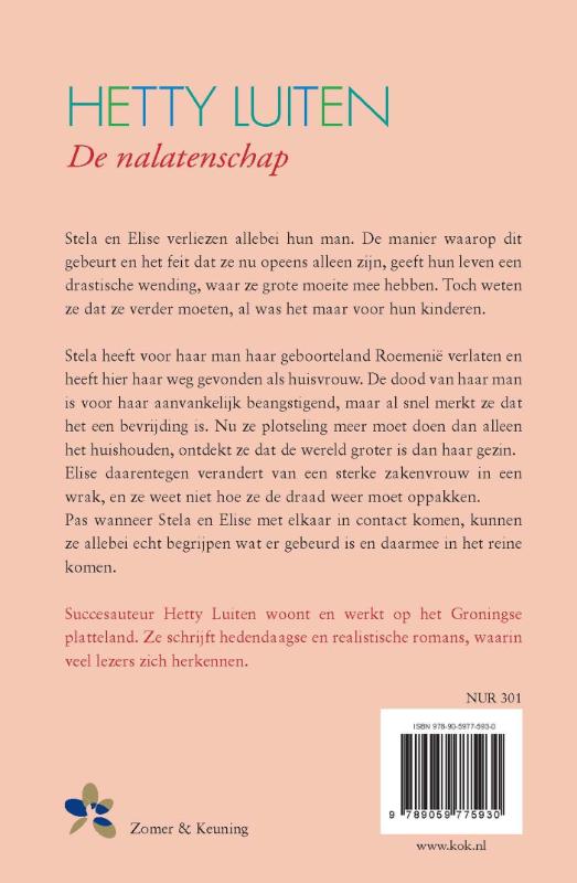 Achterkant van De nalatenschap