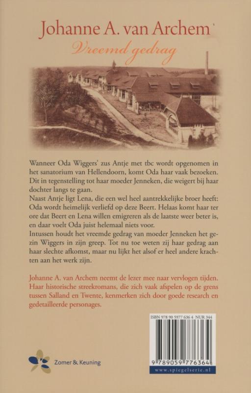 Achterkant van Vreemd gedrag