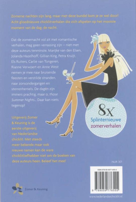 Achterkant van Summernights
