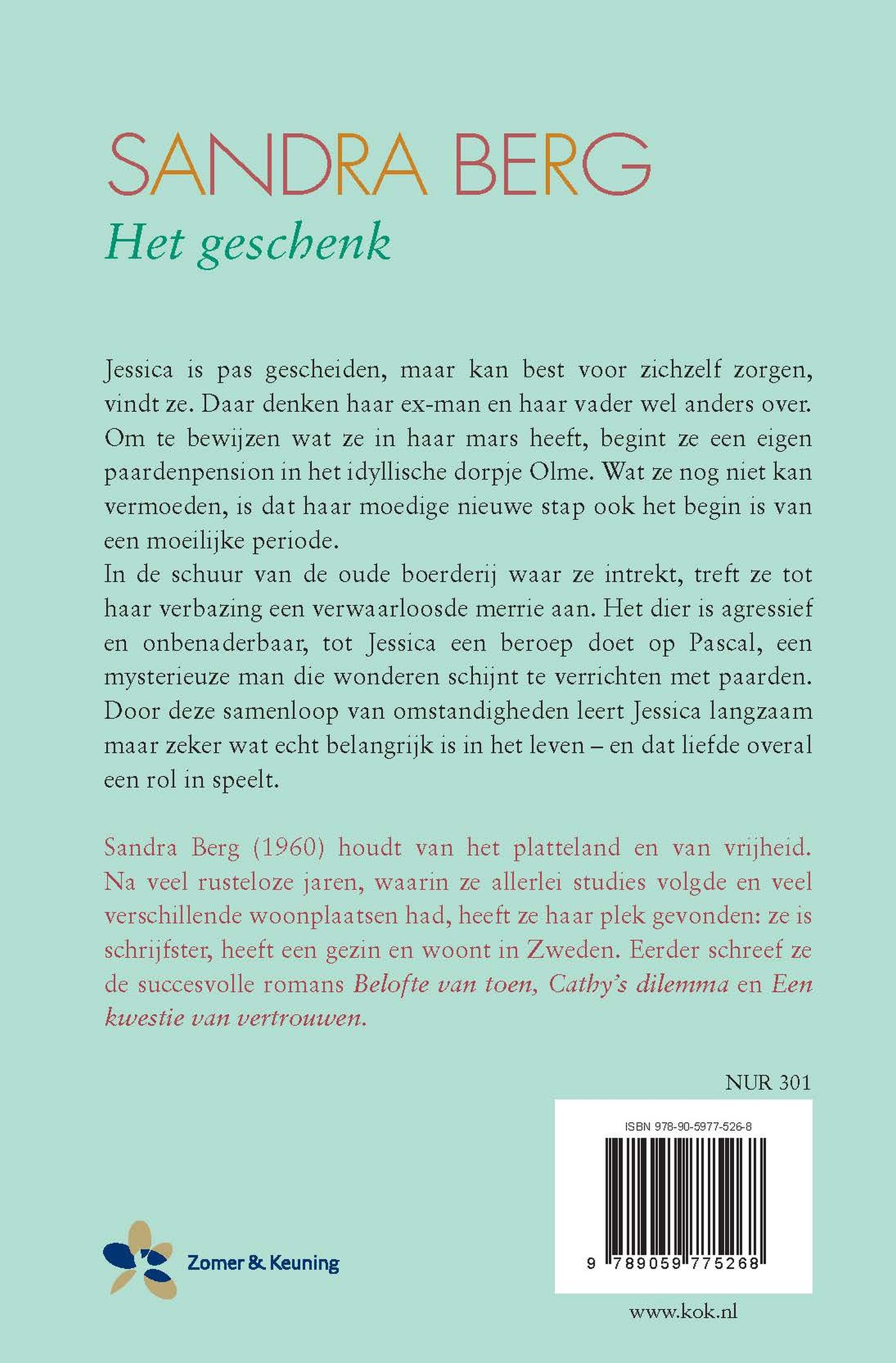 Achterkant van Het geschenk