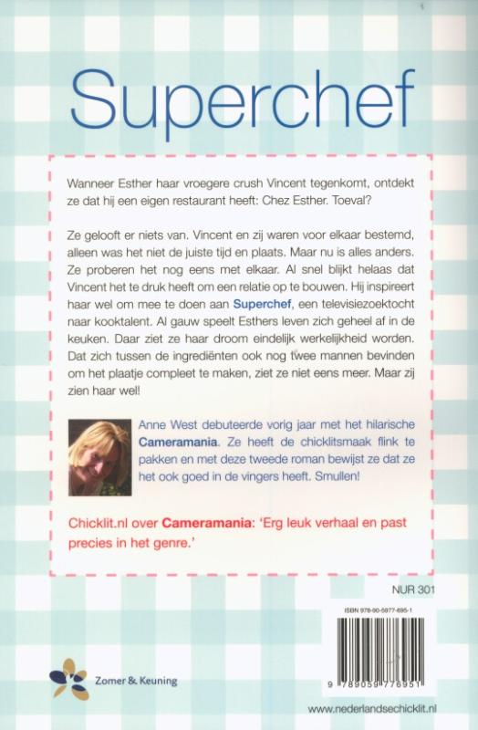 Achterkant van Superchef