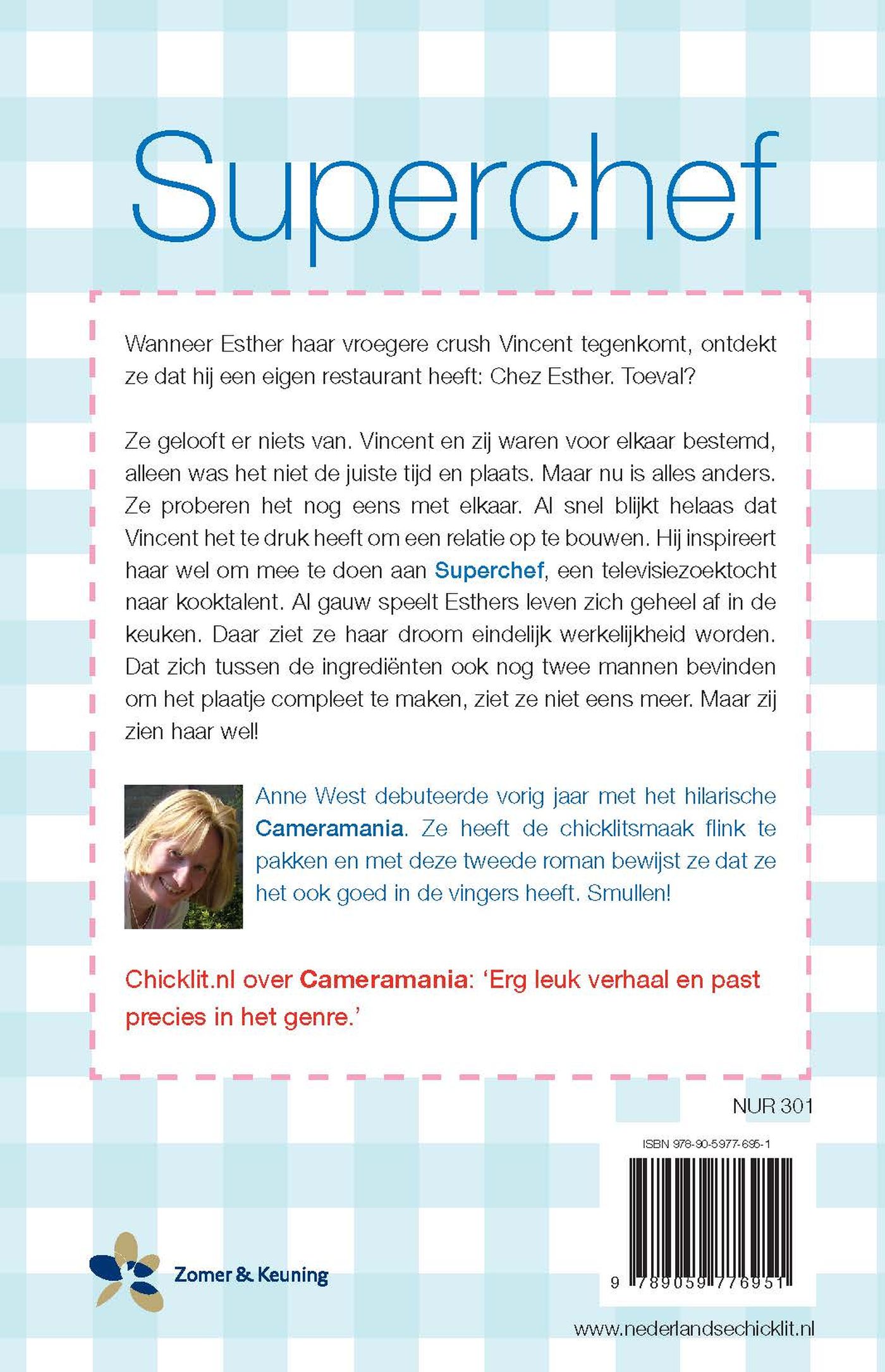 Achterkant van Superchef