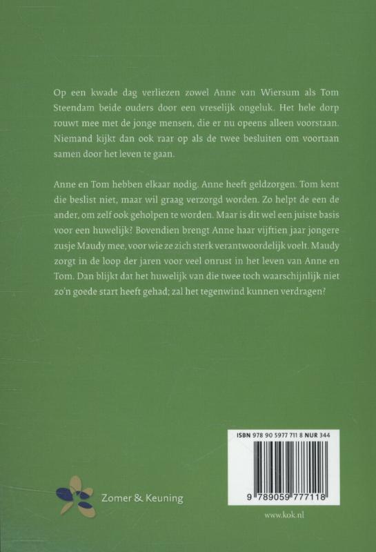Achterkant van Maudy, een mensenkind