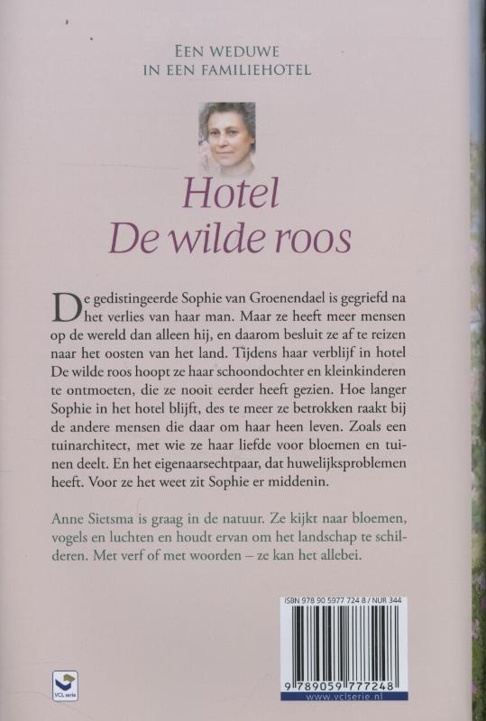 Achterkant van Hotel de wilde roos