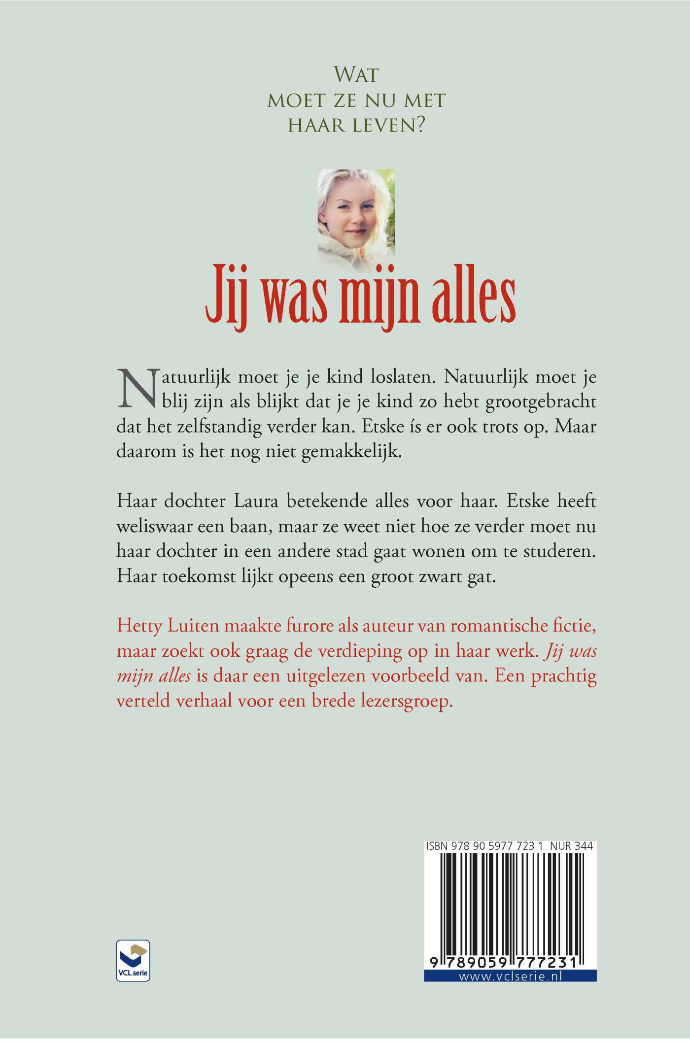 Achterkant van Jij was mijn alles