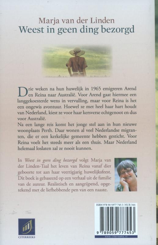Achterkant van Weest in geen ding bezorgd