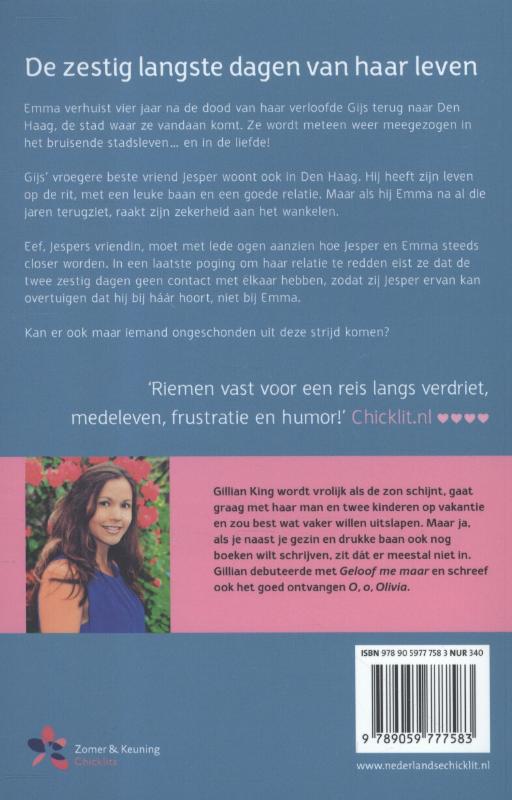 Achterkant van Zestig dagen