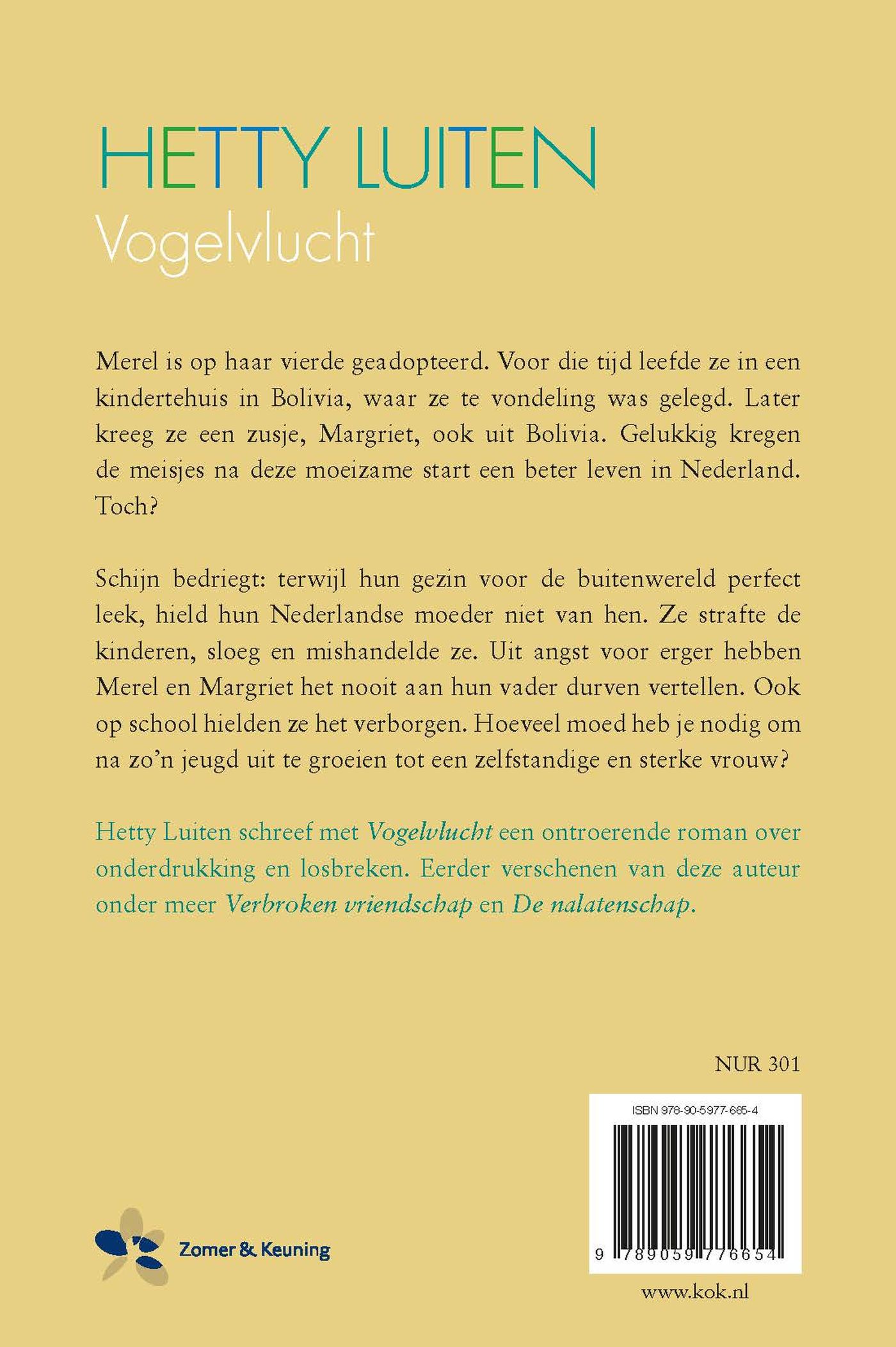 Achterkant van Vogelvlucht