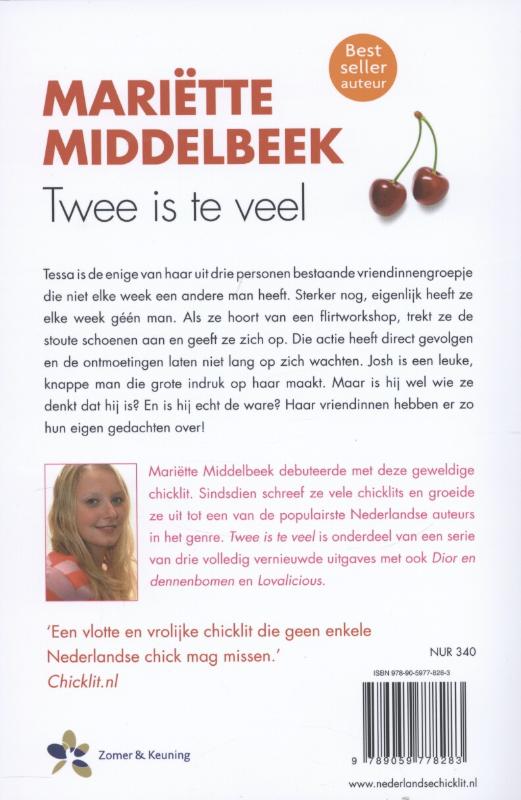 Achterkant van Twee is te veel