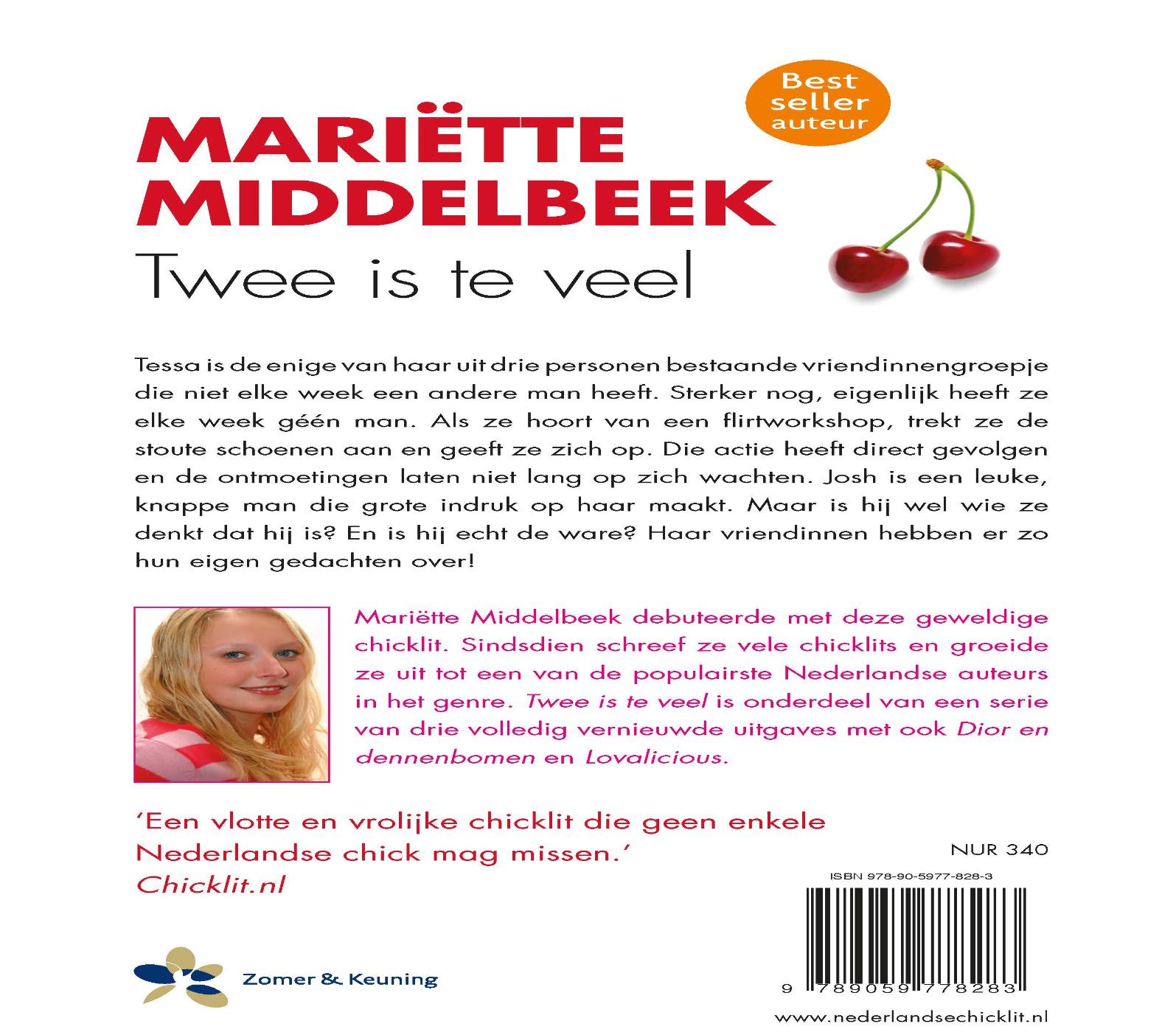 Achterkant van Twee is te veel