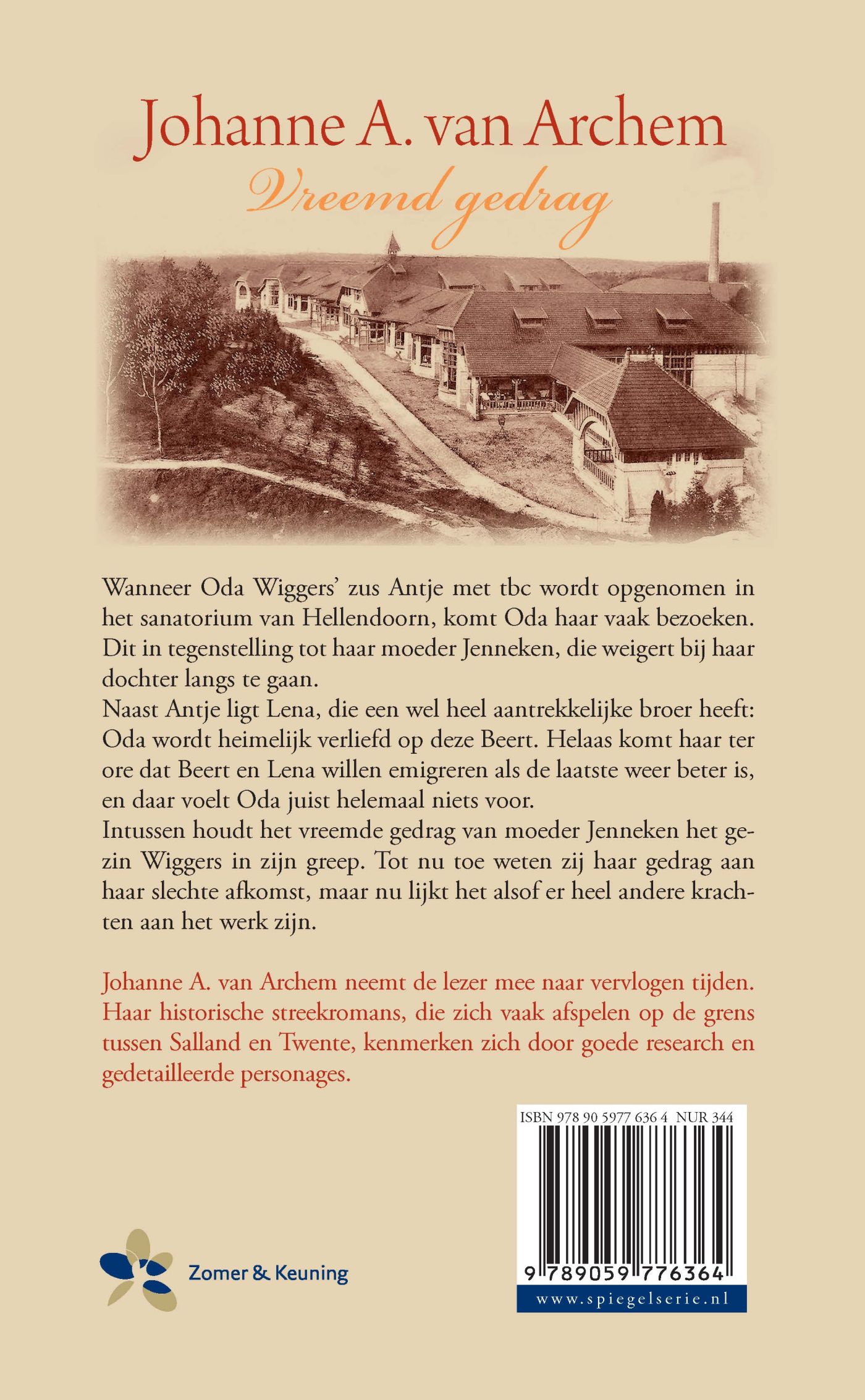 Achterkant van Vreemd gedrag