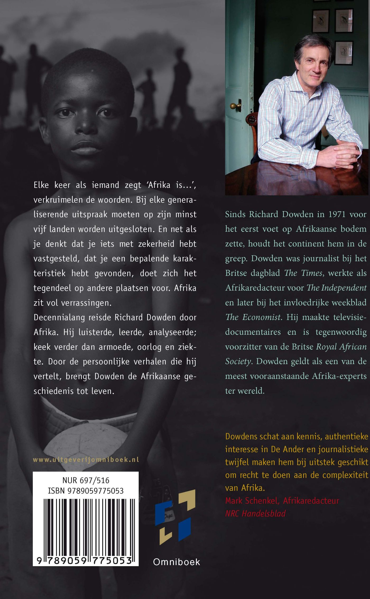 Achterkant van De staat van Afrika