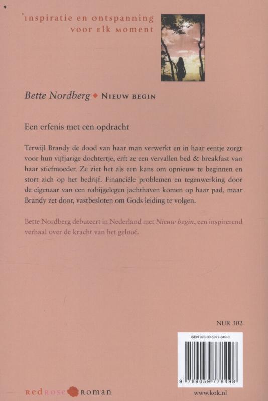 Achterkant van Nieuw begin