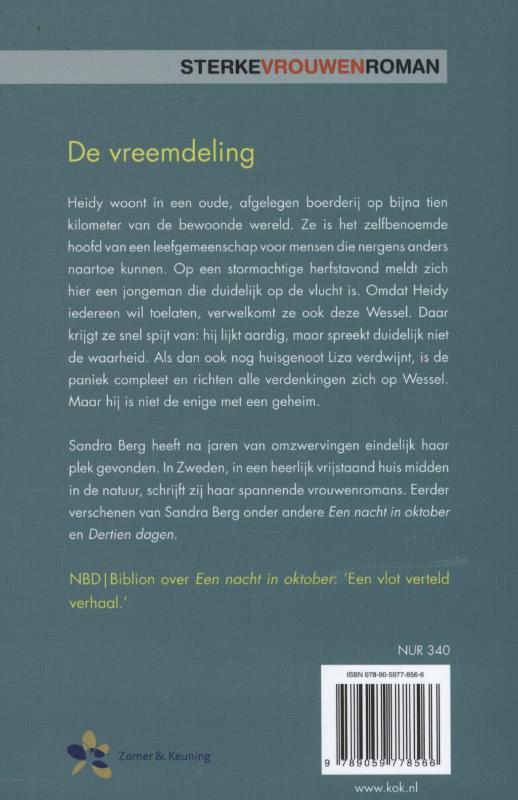 Achterkant van De vreemdeling