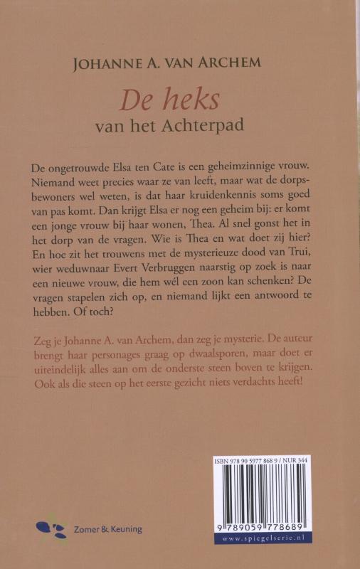 Achterkant van De heks van het achterpad