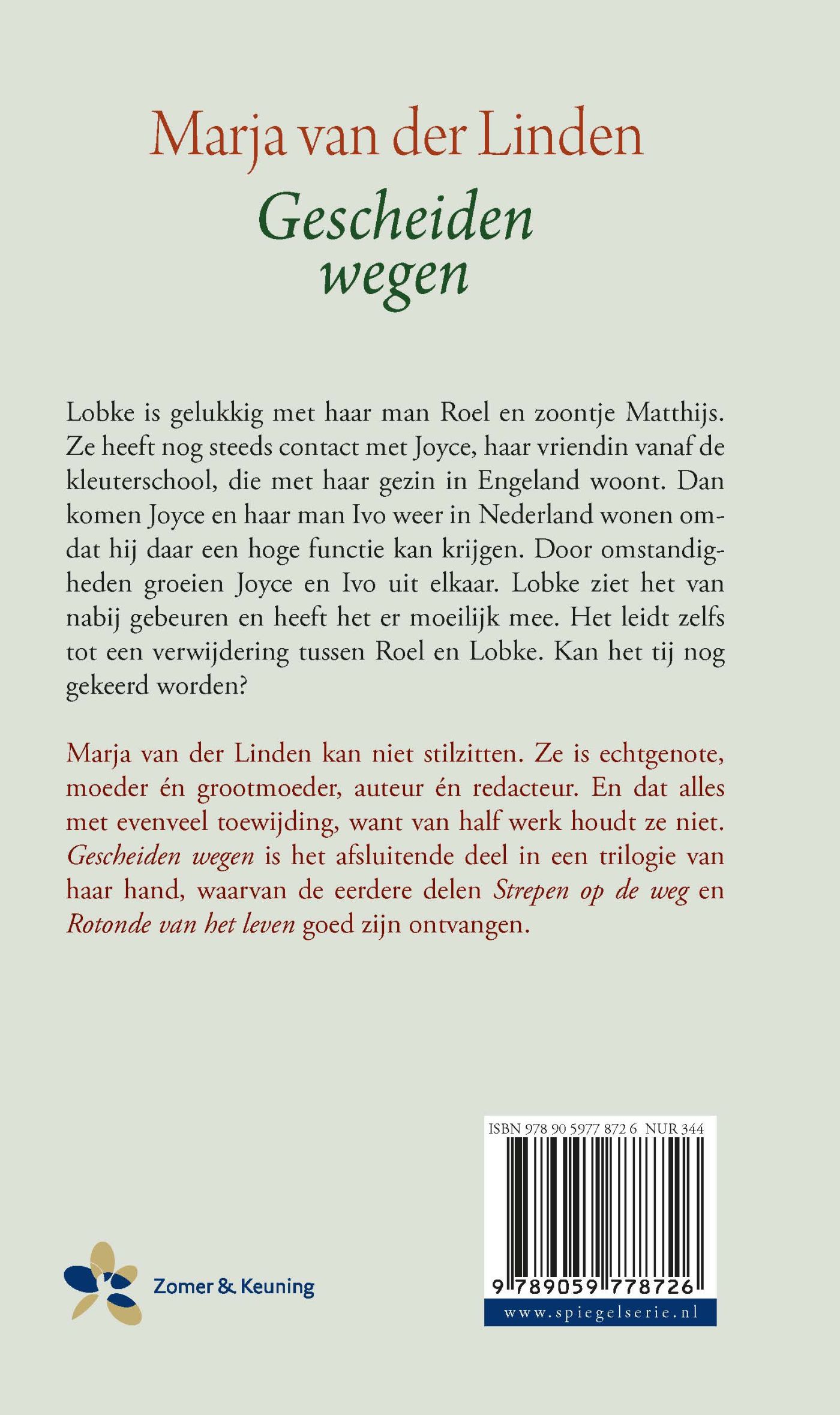 Achterkant van Gescheiden wegen