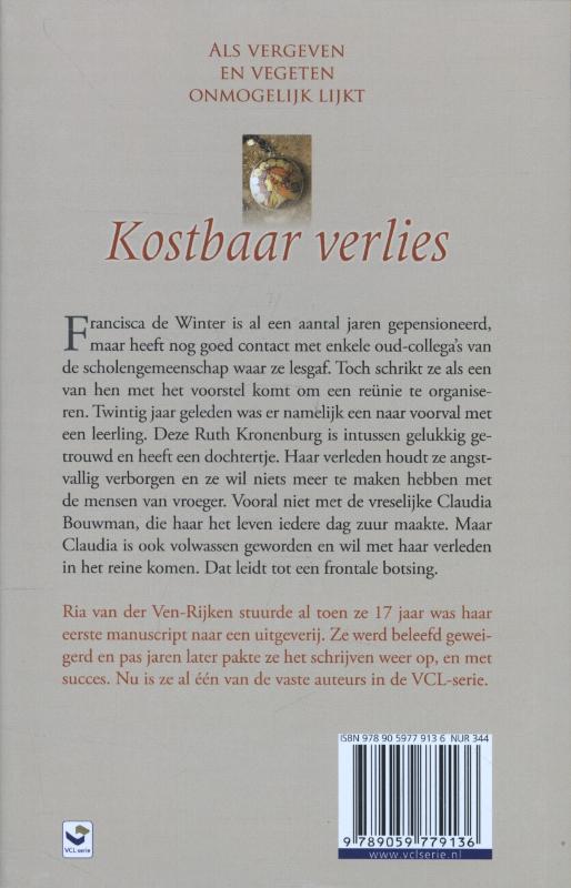 Achterkant van Kostbaar verlies