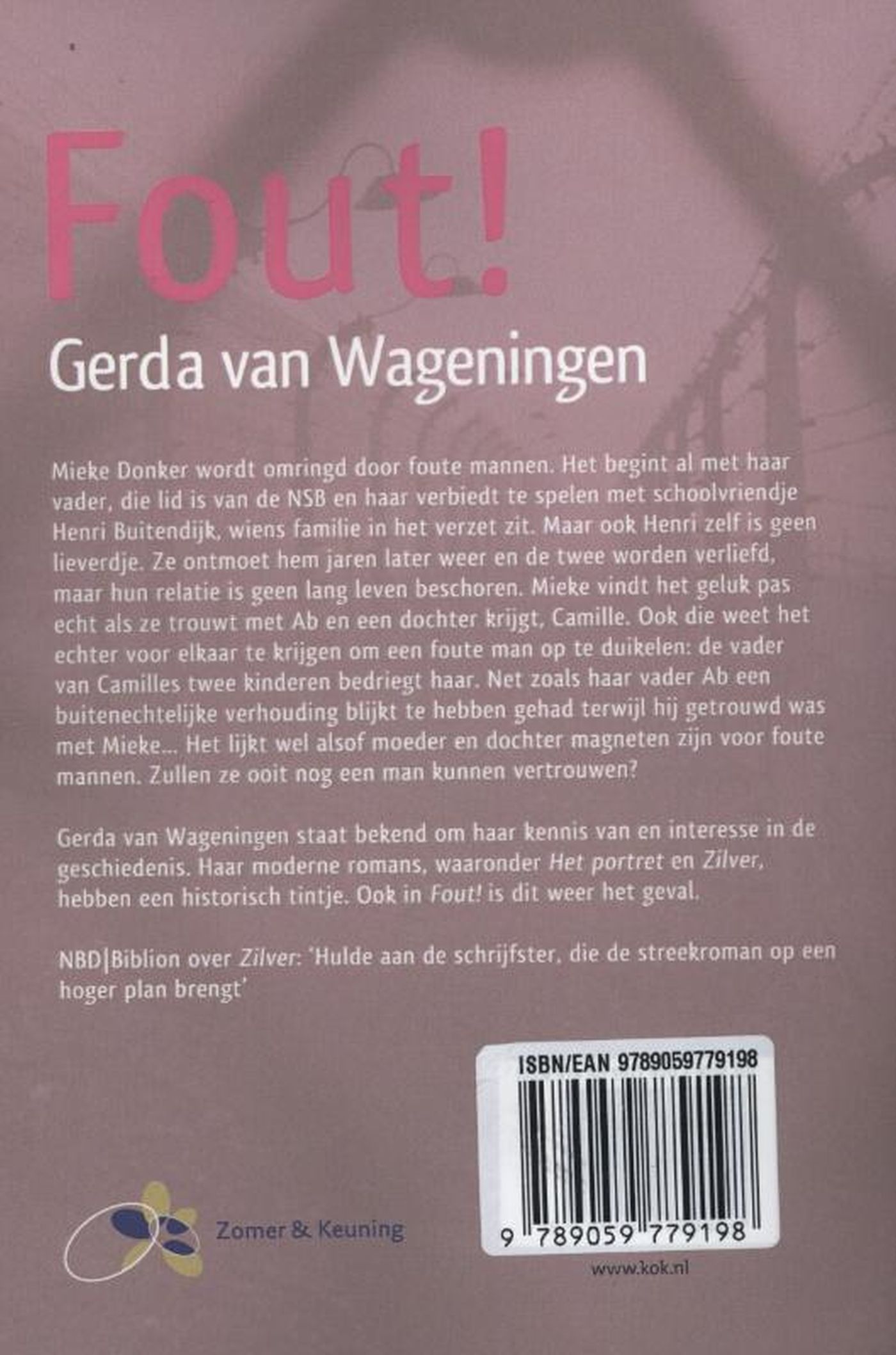 Achterkant van Fout!