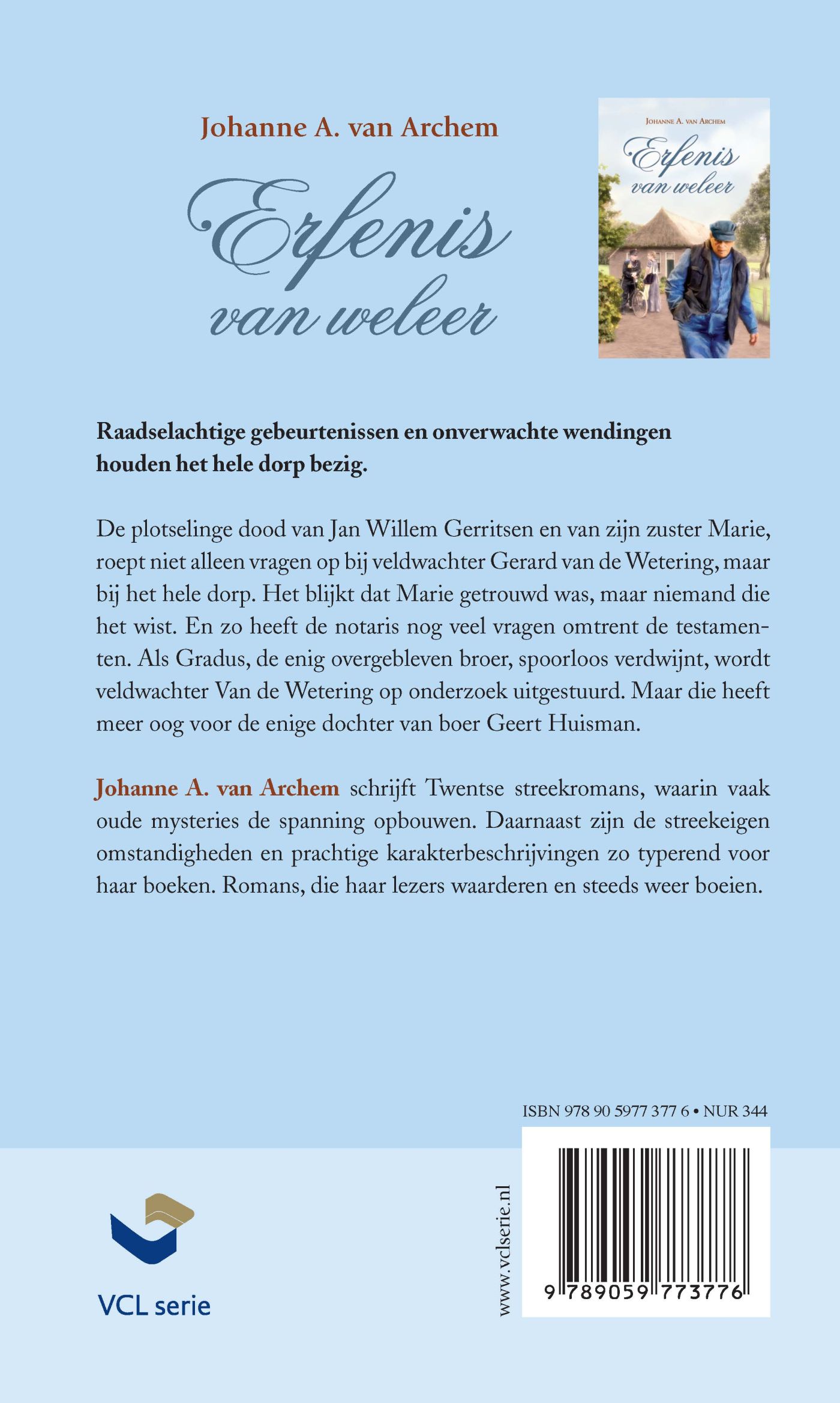 Achterkant van Erfenis van weleer