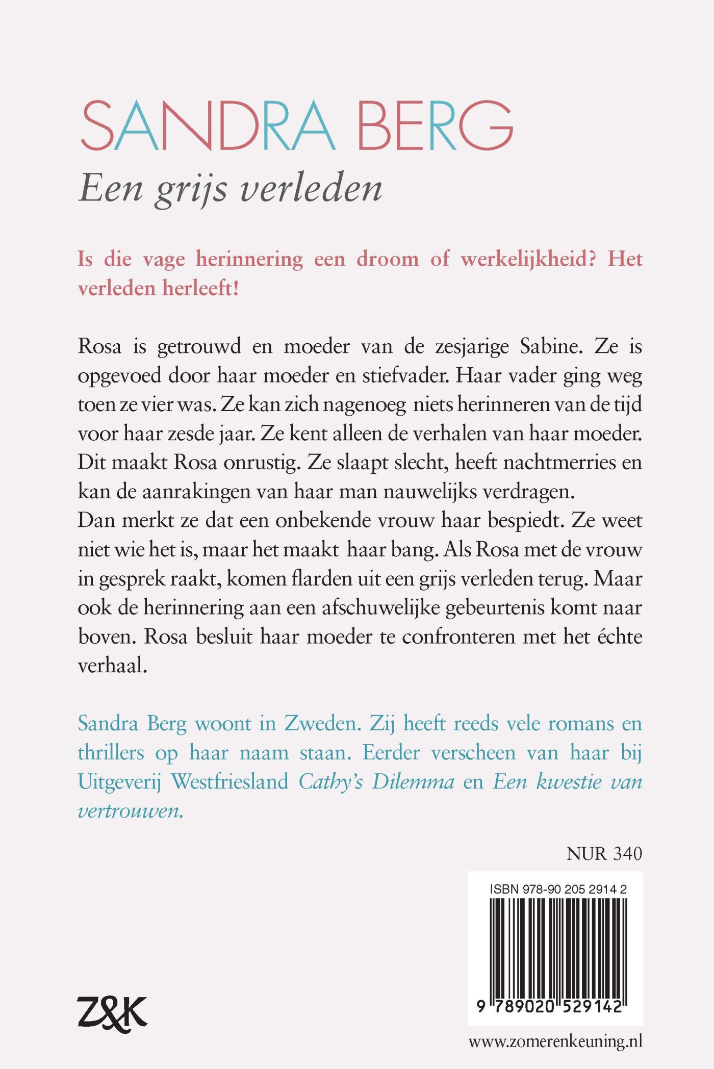 Achterkant van Een grijs verleden