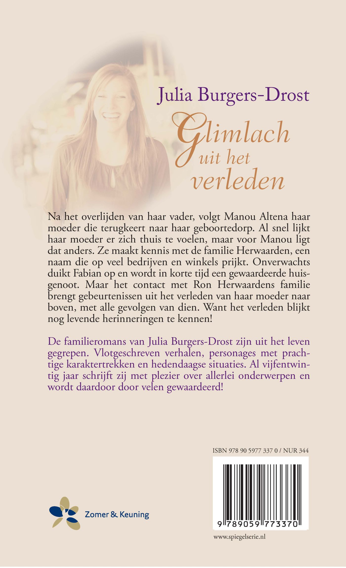 Achterkant van Glimlach uit het verleden