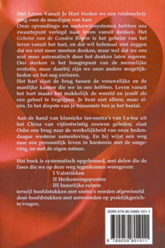 Achterkant van Leven vanuit je hart