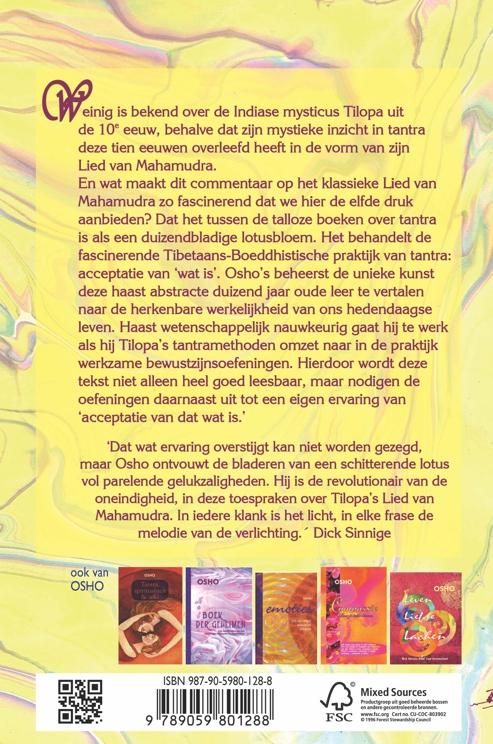 Achterkant van Tantra, het allerhoogste inzicht